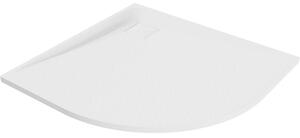 Mexen Bert cabină de duș semicirculară SMC 80 x 80 cm, alb - 4KR108080