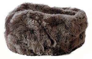 Sac de șezut din blană de oaie Native Natural, ⌀ 110 cm, gri