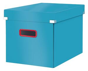 Cutie de depozitare Leitz Cosy Click & Store, lungime 32 cm, albastru