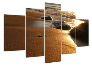 Tablou - plaja de nisip (150x105cm)
