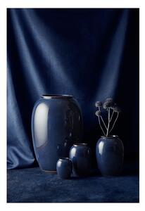 Vază din gresie Bitz Pottery, albastru