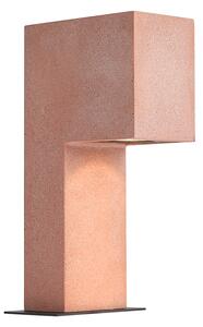 Stâlp modern de exterior teracotă 35 cm IP44 - Pompei