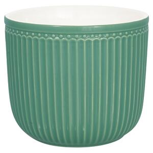 Ghiveci din ceramică Green Gate Alice, ø 16 cm, verde