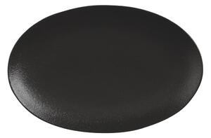 Farfurie din ceramică Maxwell & Williams Caviar, 25 x 16 cm, negru