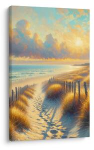 Tablou apus de soare la mare
