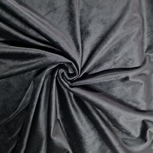 Pat dublu tapitat Louisiana cu picioare 180 200 cm culoare negru cu somiera metalica fixa Negru, 180 x 200, 180 x 200