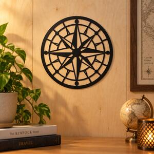 Busola Vintage NOOT – Decorațiune de perete, Ø 24 cm