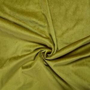 Pat dublu tapitat Louisiana cu picioare 180 200 cm culoare galben mustar cu somiera metalica fixa Galben, 180 x 200, 180 x 200