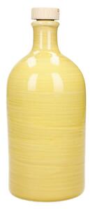 Sticlă din ceramică pentru ulei Brandani Maiolica, 500 ml, galben