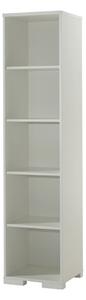 Bibliotecă albă pentru copii 46x195 cm Londen - Vipack