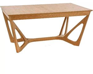 Masa extensibila WENANTY, stejar, 160/240x100x77 cm
