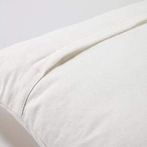 Față de pernă din bumbac organic Kave Home Nahilin, 45 x 45 cm, alb