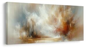 Tablou abstracție modernă caldă
