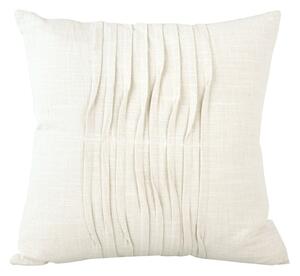 Pernă decorativă din bumbac PT LIVING Wave, 45 x 45 cm, alb