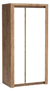 Dulap Etrmona 100Ribbeck stejar, Alb lucios, 20x10x6cm, Uși dulapUși dulap: Cu balamale