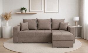 Colțar Extensibil Claudia XXS Memory Maro - Lemon 26 Interschimbabil