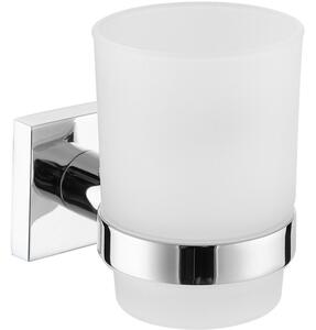 Mexen Rufo recipient pentru periuțe de dinți, Crom - 7050938-00