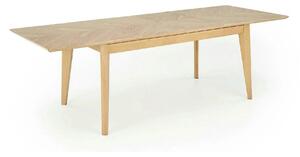 Masa extensibila EDMONDO, stejar, PAL laminat/furnir, 160/240x90x75 cm