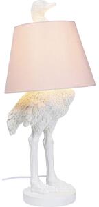 Veioza Animal Ostrich Alba 66cm