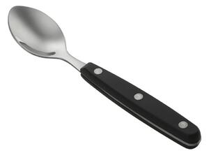Linguriță din oțel inoxidabil cu mâner negru Nirosta Oslo