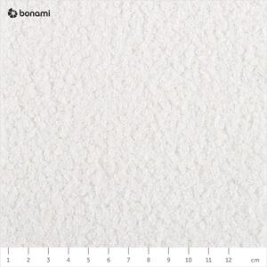 Taburet alb cu tapițerie din stofă bouclé Miuf – Miuform