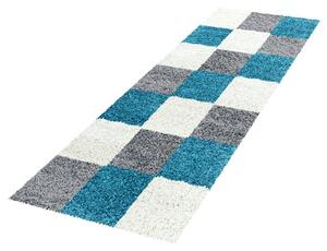 Covor Life Turcoaz V2 80x250 cm