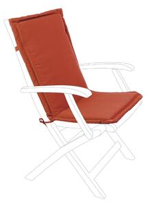 Perna pentru scaun de gradina Poly180, Bizzotto, 45 x 94 cm, poliester impermeabil, portocaliu inchis