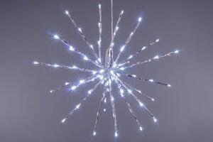 Crăciun iluminat cu LED-uri - ploaie de meteoriți, stud. Alb