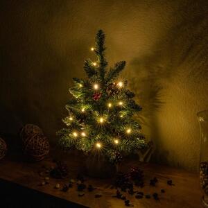 Pom de Crăciun cu luminițe - 90 cm, 50 LED-uri