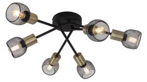 Lustră aplicată Globo 54028-6S FIASTRA 6xE14/40W/230V
