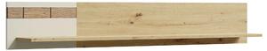Polita KEKS K6A, stejar/casmir, PAL laminat, 160x20x26 cm