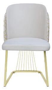 Scaun Ilona Crem Gold