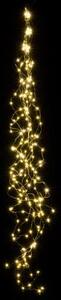 Lumini decorative de Crăciun, fire, 200 LED-uri, alb cald
