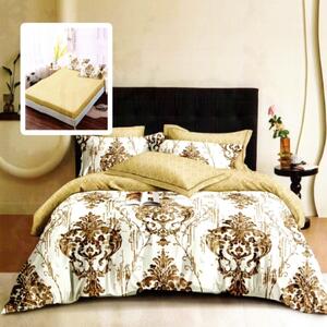 LENJERIE FINET 6 PIESE CU HUSĂ – 160×200 ȘI 180×200 (GREES-VH)