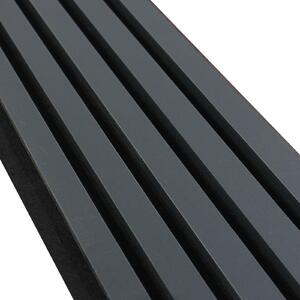 Riflaj Decorativ Tip Panou Acustic 20 cm Antracit