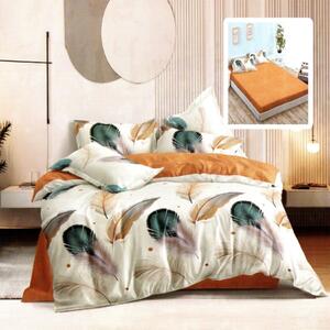 LENJERIE FINET 6 PIESE CU HUSĂ – 160×200 ȘI 180×200 (GIANNA-VH)
