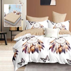 LENJERIE FINET 6 PIESE CU HUSĂ – 160×200 ȘI 180×200 (JESSICA-VH)