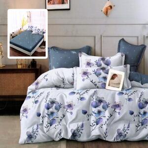 LENJERIE FINET 6 PIESE CU HUSĂ – 160×200 ȘI 180×200 (VICTORIA-VH)