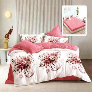 LENJERIE FINET 6 PIESE CU HUSĂ – 160×200 ȘI 180×200 (MADISON-VH)