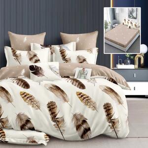 LENJERIE FINET 6 PIESE CU HUSĂ – 160×200 ȘI 180×200 (HANNAH-VH)