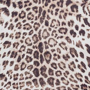 Covor maro/bej 155x130 cm Faux Leopard - Think Rugs