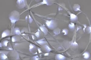 Lumini LED de Crăciun - fulgi de zăpadă-48 LED-uri,alb rece