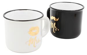 Set 2 Cești Espresso, Nekupto – “Mr. & Mrs.”, 2 x 80 ml