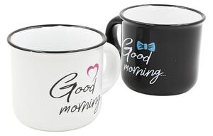 Set 2 Cești Espresso, Nekupto – “Good Morning”, 2 x 80 ml