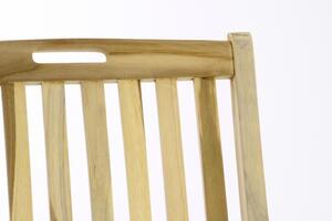 Scaun de grădină pliabil din lemn DIVERO