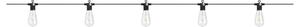 Instalație LED decorativă de exterior Markslöjd 107293 GARLAND GARDEN 10xLED 5,5m IP44