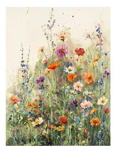 Tablou 60x80 cm Wildflowers – Styler