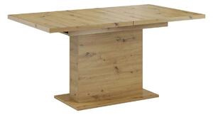 Masa extensibila BOBA, stejar artisan, DTD laminat, 160/200x90x77 cm