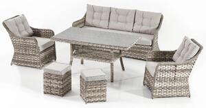 Set mobilier de gradina, Divona, Vivaldi, Crem