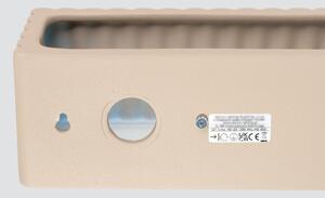 Sollux SL.1887 - Aplica de perete RIGATA 1xE27/15W/230V ceramică/taupe